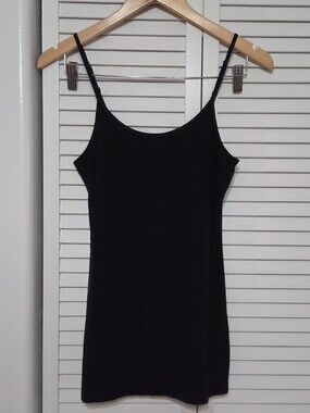 Kirklands Black Spaghetti Strap Women's Tank